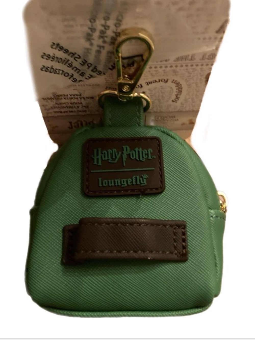 Loungefly Harry Potter Slytherin Dog Pet Treat Bag - Picture 4 of 5